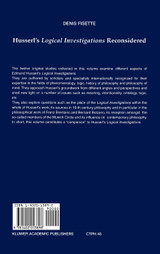 Husserl's Logical Investigations Reconsidered