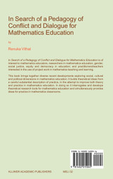 In Search of a Pedagogy of Conflict and Dialogue for Mathematics Education