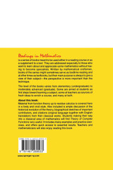Theory of Complex Functions Theory of Complex Functions
