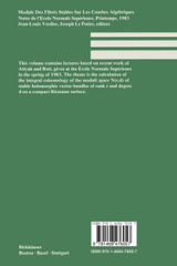 Module Des Fibres Stables Sur Les Courbes Algebriques