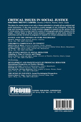 Justice and the Critique of Pure Psychology