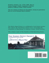 Robert Harris Sr. (1702-1788) Descendants, Vol 1 Robert Harris Sr. (1702-1788) Descendants, Vol 1