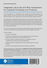 Integrated Life-Cycle and Risk Assessment for Industrial Processes and Products