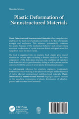 Plastic Deformation of Nanostructured Materials Plastic Deformation of Nanostructured Materials