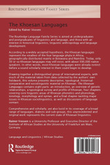 The Khoesan Languages