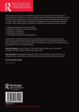 Routledge Handbook of Democratization in East Asia
