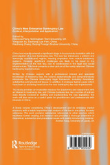 China's New Enterprise Bankruptcy Law