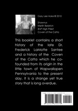 A History of Dr. Frederick LaMotte Santee and the Coven of the Catta A History of Dr. Frederick LaMotte Santee and the Coven of the Catta