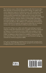 Textual Criticism and the New Testament Text