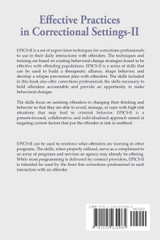 Effective Practices in Correctional Settings-II