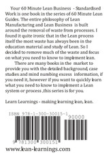 Your 60 Minute Lean Business - Standardised Work Your 60 Minute Lean Business - Standardised Work