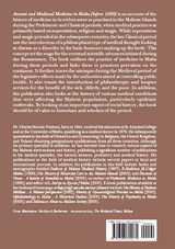 Ancient and Medieval Medicine in Malta [before 1600 AD]