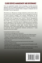 Cloud Service  Management and Governance