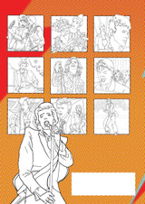 Bowie Colouring Book