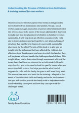 Understanding the Trauma of Children from Institutions.