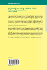 New Trends in Approximation Theory New Trends in Approximation Theory