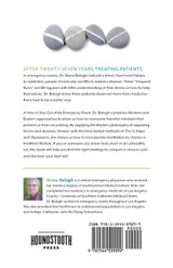 How to Stay Out of My Emergency Room