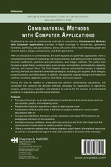 Combinatorial Methods with Computer Applications