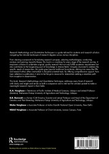 Research Methodology and Quantitative Techniques