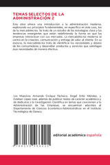 TEMAS SELECTOS DE LA ADMINISTRACIÓN 2