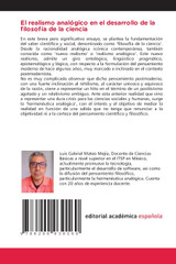 El realismo analógico en el desarrollo de la filosofía de la ciencia El realismo analógico en el desarrollo de la filosofía de la ciencia