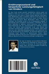 Ernährungszustand und körperliche Leistungsfähigkeit von Kindern