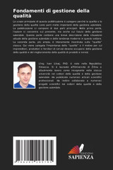 Fondamenti di gestione della qualità Fondamenti di gestione della qualità