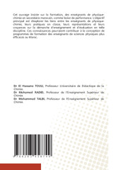Généralités sur l'enseignement-apprentissage de la physique-chimie