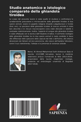 Studio anatomico e istologico comparato della ghiandola tiroidea