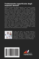 Trattamento superficiale degli impianti dentali