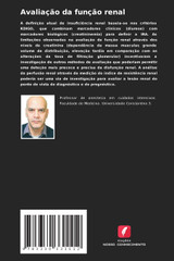 Avaliação da função renal Avaliação da função renal