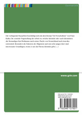 Karl Roßmanns Identitätsentwicklung im Roman "Der Verschollene"