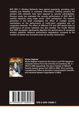 Performance Analysis of IEEE 802.11 Wireless LANs