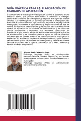 GUÍA PRÁCTICA PARA LA ELABORACIÓN DE TRABAJOS DE APLICACIÓN GUÍA PRÁCTICA PARA LA ELABORACIÓN DE TRABAJOS DE APLICACIÓN