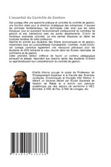 L'essentiel du Contrôle de Gestion