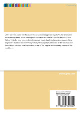 Private Equity in China. The struggle for China's private equity market supremacy between foreign and domestic market participants