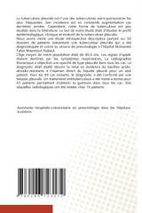 Tuberculose pleurale Tuberculose pleurale