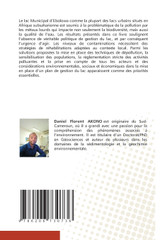 Métaux lourds dans le lac municipal d'Ebolowa