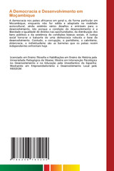 A Democracia e Desenvolvimento em Moçambique