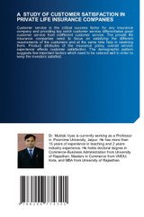 A STUDY OF CUSTOMER SATISFACTION IN PRIVATE LIFE INSURANCE COMPANIES