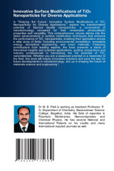 Innovative Surface Modifications of TiO₂ Nanoparticles for Diverse Applications