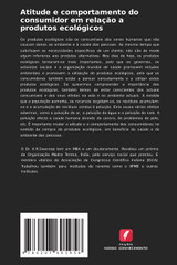 Atitude e comportamento do consumidor em relação a produtos ecológicos
