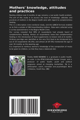 Mothers' knowledge, attitudes and practices