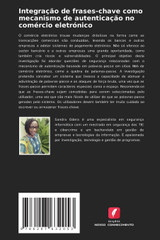 Integração de frases-chave como mecanismo de autenticação no comércio eletrónico