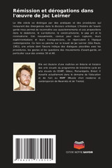 Rémission et dérogations dans l'œuvre de Jac Leirner