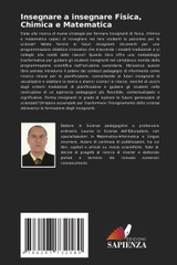Insegnare a insegnare Fisica, Chimica e Matematica Insegnare a insegnare Fisica, Chimica e Matematica