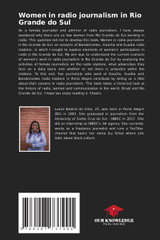 Women in radio journalism in Rio Grande do Sul