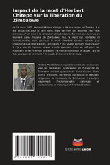 Impact de la mort d'Herbert Chitepo sur la libération du Zimbabwe