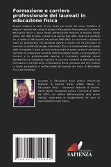 Formazione e carriera professionale dei laureati in educazione fisica Formazione e carriera professionale dei laureati in educazione fisica