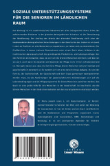 SOZIALE UNTERSTÜTZUNGSSYSTEME FÜR DIE SENIOREN IM LÄNDLICHEN RAUM